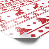 Weihnachten/Winter Fotodruck (Ecke)