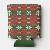 Weihnachten/Winter gemustert Dosenkühler (Rückseite)
