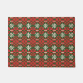 Weihnachten/Winter gemustert Fußmatte (Vorderseite)