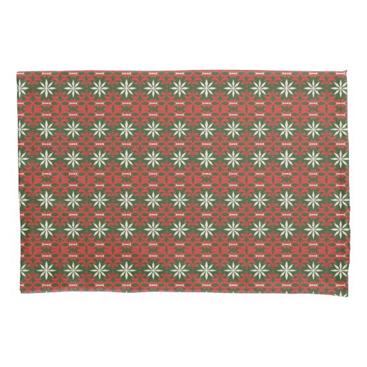 Weihnachten/Winter gemustert Kissenbezug (Vorderseite)