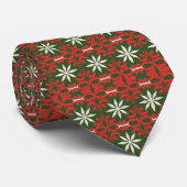 Weihnachten/Winter gemustert Krawatte (Gerollt)