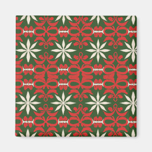 Weihnachten/Winter gemustert Magnet