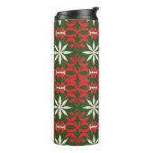Weihnachten/Winter gemustert Thermosbecher (Nach links gedreht)