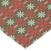 Weihnachten/Winter gemustert Tischdecke (Schrägansicht)
