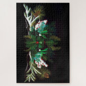 Weihnachten Winter Green Man Puzzle (Vertikal)