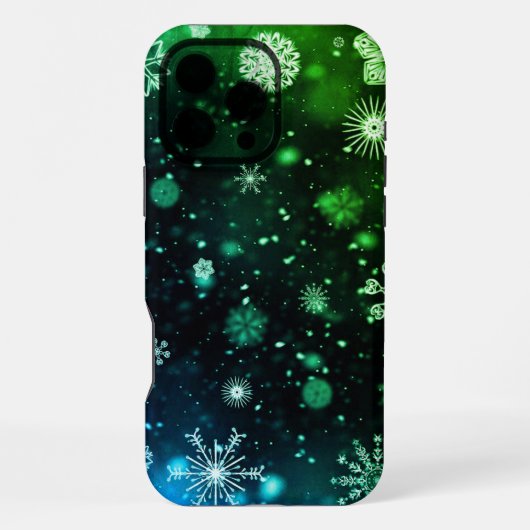 Weihnachten/Winter iPhone Hülle (Rückseite)