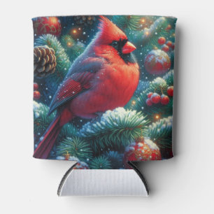 Weihnachten/Winter Kardinal Dosenkühler