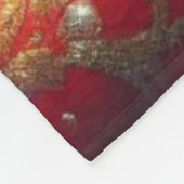 Weihnachten/Winter Kardinal Fleecedecke (Ecke)