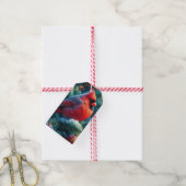 Weihnachten/Winter Kardinal Geschenkanhänger (Mit Garn)