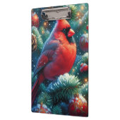 Weihnachten/Winter Kardinal Klemmbrett (Links)