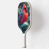 Weihnachten/Winter Kardinal Pickleball Schläger (Links)