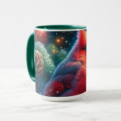 Weihnachten/Winter Kardinal Tasse (Vorderseite Links)