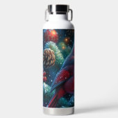 Weihnachten/Winter Kardinal Trinkflasche (Vorderseite)
