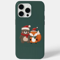 Weihnachten/Winter Niedlicher Bär & Fox