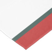 Weihnachten/Winter Niedlicher Bär & Fox Tischdecke (Schrägansicht)