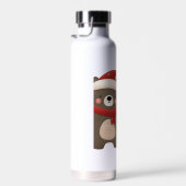 Weihnachten/Winter Niedlicher Bär & Fox Trinkflasche (Rechts)