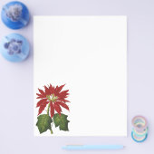 Weihnachten, Winter-Pflanze Red Poinsettia Flyer (Einzeln)