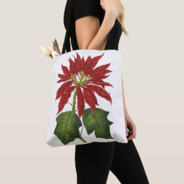 Weihnachten, Winter-Pflanze Red Poinsettia Tasche