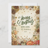 Weihnachten Winter Pine Elegante (Vorderseite)