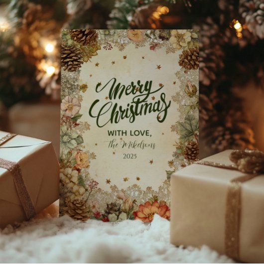 Weihnachten Winter Pine Elegante