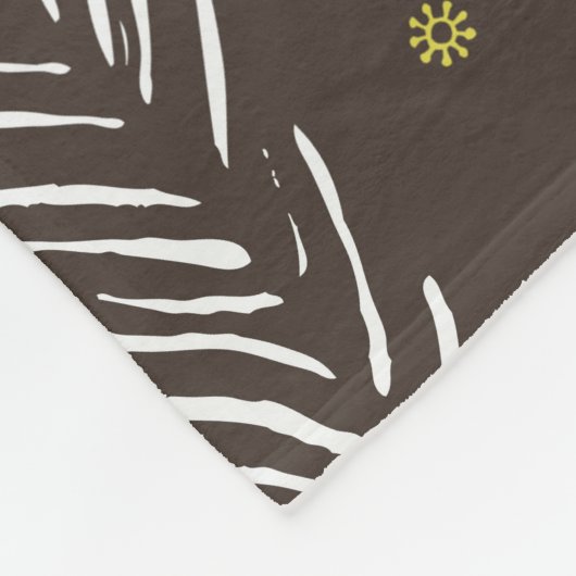 Weihnachten Winter: Saisonales Muster. Fleecedecke (Ecke)