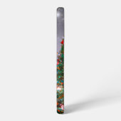 Weihnachten/Winter Samsung Galaxy Hülle (Linke Seite)