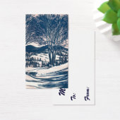 Weihnachten, Winter Schnee Berglandschaft (Schreibtisch)