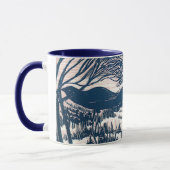 Weihnachten, Winter Schnee Berglandschaft Tasse (Links)