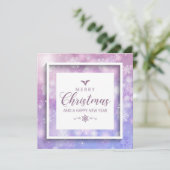 Weihnachten Winter Schneeflocken Elegante | Urlaub (Stehend Vorderseite)