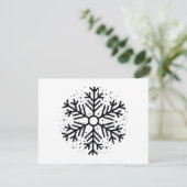 Weihnachten Winter-Schneeflocken-Matching-Gruppe F (Stehend Vorderseite)