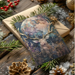 Weihnachten Winter Solstice Golden Stadium und Mon