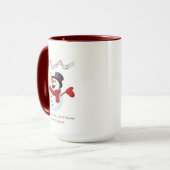 Weihnachten/Winter-Tasse Tasse (Vorderseite Links)