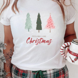 Weihnachten Winterferien fühlt sich wie Weihnachte T-Shirt