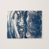 Weihnachten, Wintergebirgslandschaft Puzzle (Horizontal)