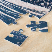 Weihnachten, Wintergebirgslandschaft Puzzle (Seite)