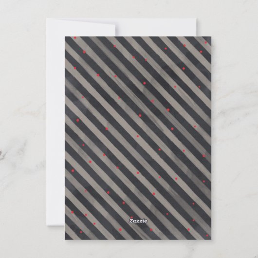 Weihnachten Winterurlaub Fotokarte (Rückseite)