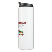 Weihnachten wird abgesagt thermosbecher (Nach rechts gedreht)