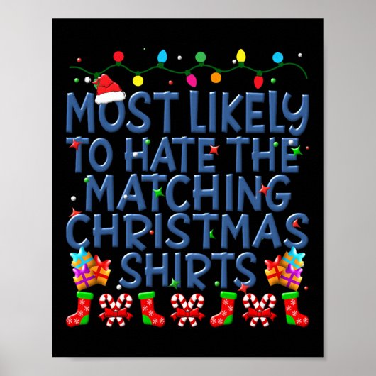 Weihnachten wird am ehesten passende Weihnachten v Poster (Vorne)