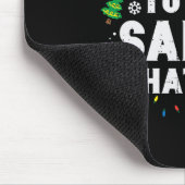 Weihnachten wird dem Weihnachtsmann wahrscheinlich Mousepad (Ecke)