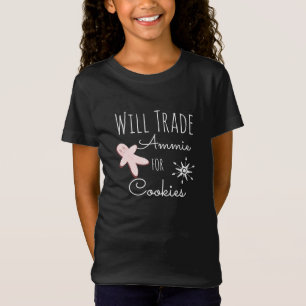 Weihnachten wird gegen Kekse Name T-Shirt ta