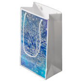 Weihnachten wird gesegnet kleine geschenktüte (Vorderseite Schrägansicht)