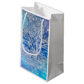 Weihnachten wird gesegnet kleine geschenktüte (Rückseite Schrägansicht)