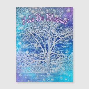 Weihnachten wird gesegnet magnetkarte