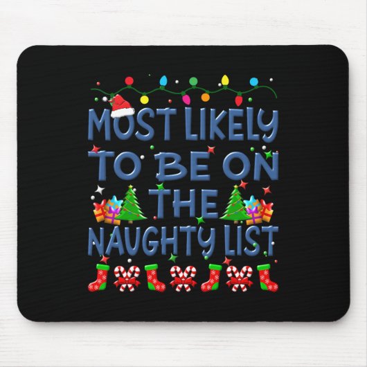 Weihnachten wird höchstwahrscheinlich auf der schm mousepad (Vorne)