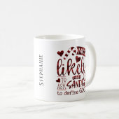 Weihnachten wird höchstwahrscheinlich das Santa Ka Kaffeetasse (VorderseiteRechts)