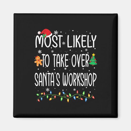 Weihnachten wird höchstwahrscheinlich die Arbeit d Magnet (Vorne)