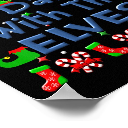 Weihnachten wird höchstwahrscheinlich mit den Elfe Poster (Ecke)