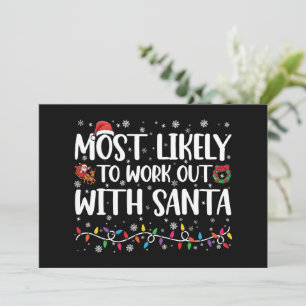 Weihnachten wird höchstwahrscheinlich mit der Fami Einladung