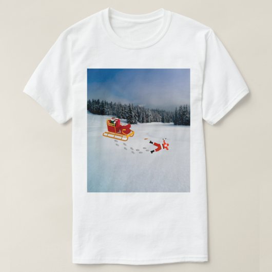 Weihnachten wird Unisex-T - Shirt abgesagt (Design vorne)