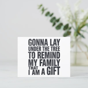 Weihnachten wird unter dem Tannenbaum liegen Weihn